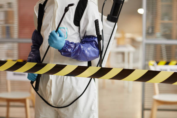 Professional Blood Cleanup technician working in Lafayette, NJ